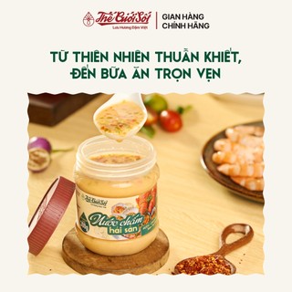 Nước Chấm Hải Sản Gói 80 Gram/Hũ 300 Gram THẾ GIỚI SỐT Sốt Chấm Thần Thánh Cho Món Hấp Nướng BBQ Cay Vừa Bùng Vị