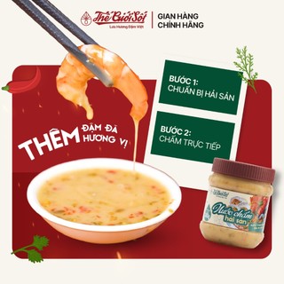 Nước Chấm Hải Sản Gói 80 Gram/Hũ 300 Gram THẾ GIỚI SỐT Sốt Chấm Thần Thánh Cho Món Hấp Nướng BBQ Cay Vừa Bùng Vị