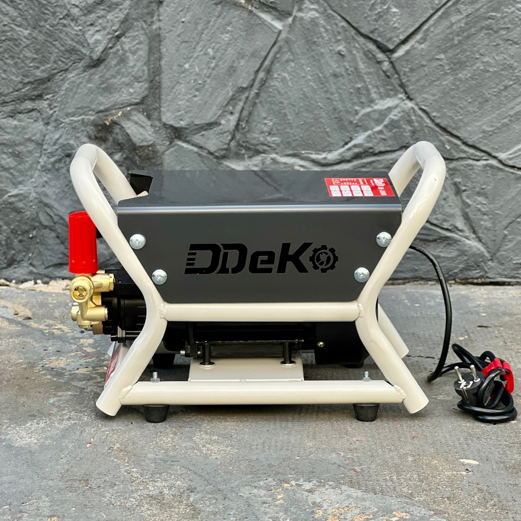Máy Rửa Xe Gia Đình DEKO DK-2900B Có Chỉnh Áp, Công Suất 2900W, Lưu lượng 10 L/p, Áp lực 120~180bar