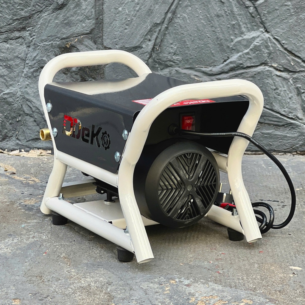 Máy Rửa Xe Gia Đình DEKO DK-2900B Có Chỉnh Áp, Công Suất 2900W, Lưu lượng 10 L/p, Áp lực 120~180bar