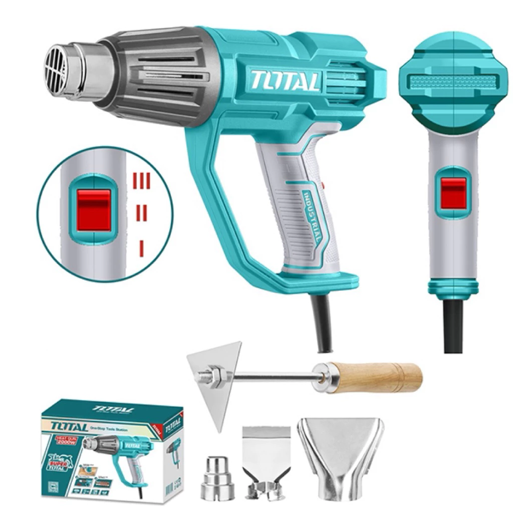 Sản phẩm Máy Thổi Nhiệt 2000W Total TB20078 – Giải Pháp Khò Nhiệt Chuyên Nghiệp, Mạnh Mẽ và Bền Bỉ