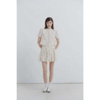 Set OLV áo và chân váy tennis đi chơi Ginny nhiều màu trẻ trung phù hợp đi học đi chơi