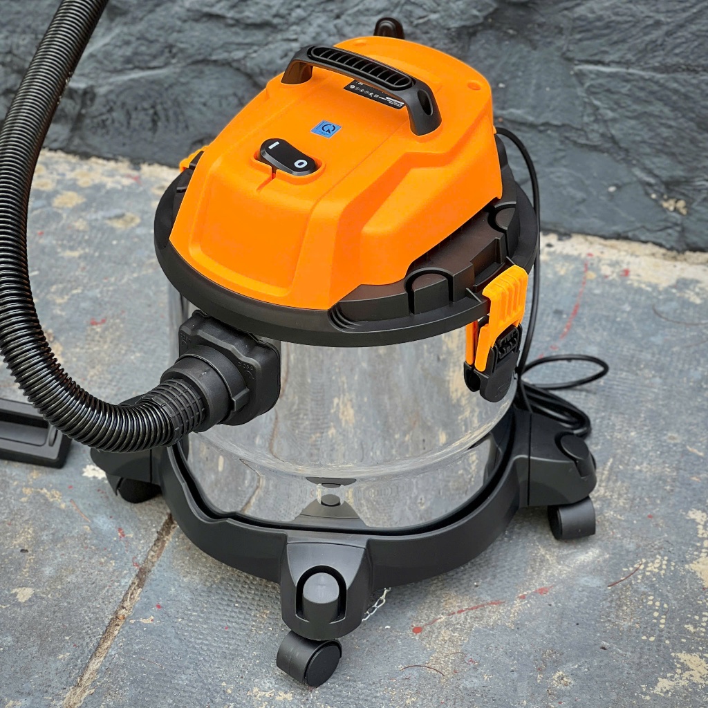 Máy hút bụi Công nghiệp - Gia đình công suất thực 1200W Dung tích 20L tích hợp 3 chức năng hút Khô - Ướt - Thổi