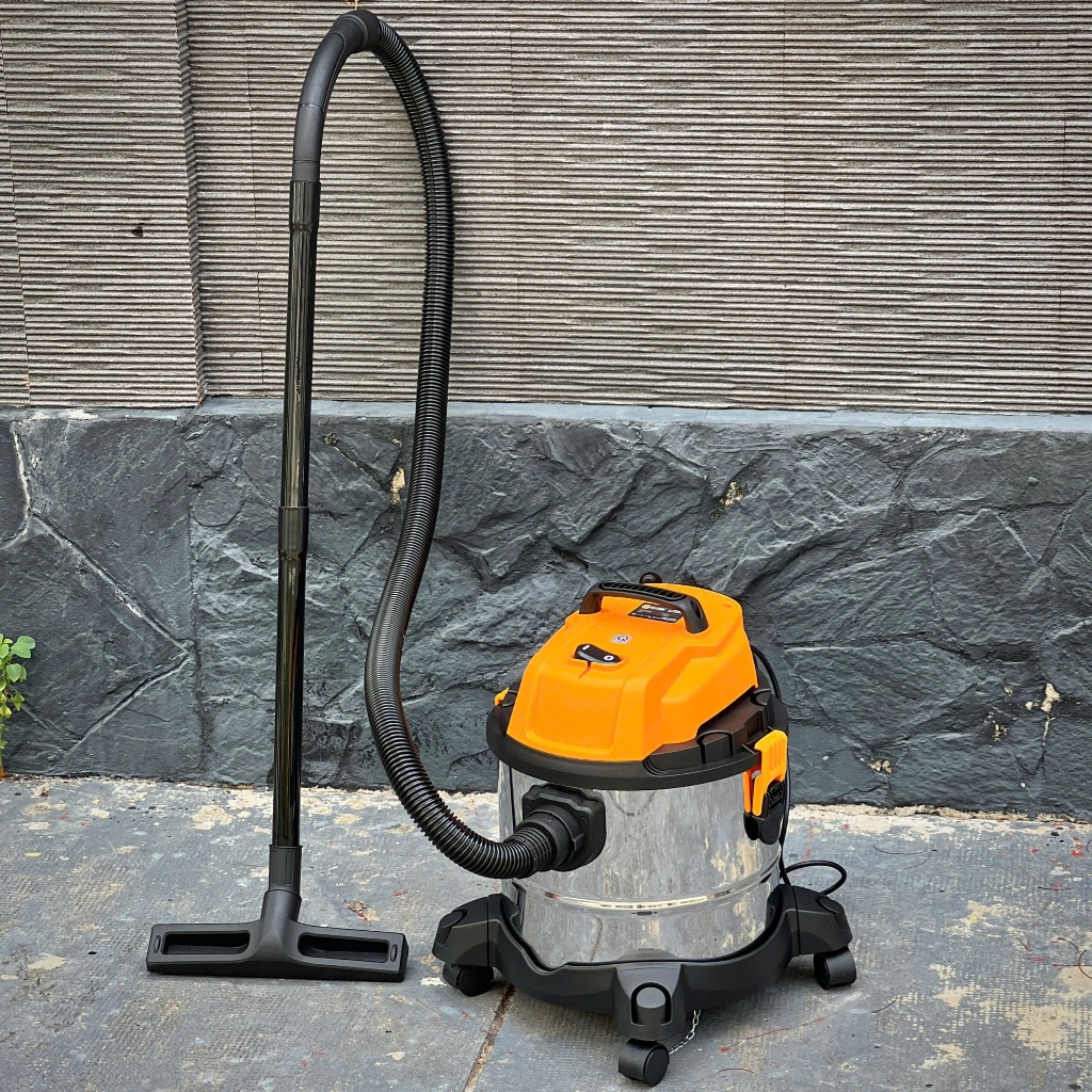 Máy hút bụi Công nghiệp - Gia đình công suất thực 1200W Dung tích 20L tích hợp 3 chức năng hút Khô - Ướt - Thổi