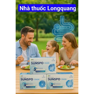 MEN LỢI KHUẨN ĐƯỜNG RUỘT SUNSPO 5 TỶ LỢI KHUẨN CHO TRẺ TỪ 0 TUỔI TRỞ LÊN VÀ NGƯỜI LỚN.
