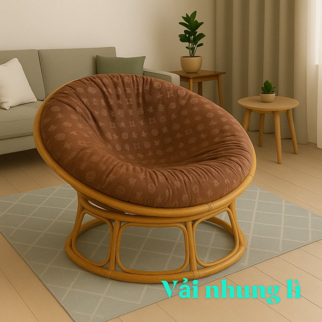 ROUND PAPASAN CUSHION COVER(COVER ONLY – CUSHION NOT INCLUDED)