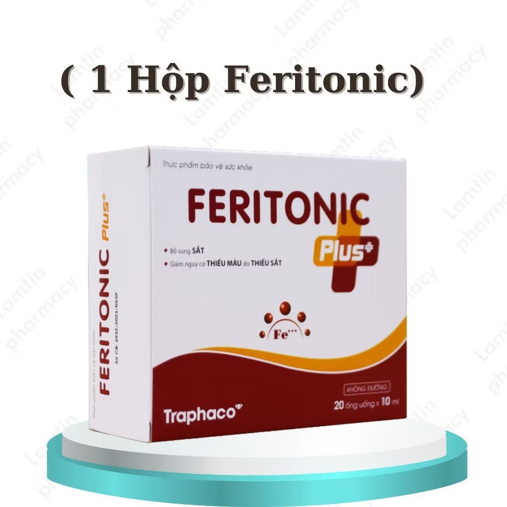 Ống uống Bổ Máu Sắt Feritonic traphaco(hộp 20 ống) | Shopee Việt Nam