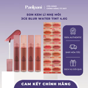 Son kem mới 3ce Blur Water Tint 4.6g