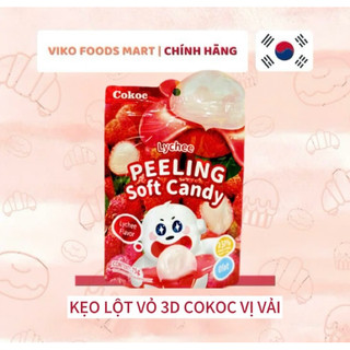 [COMBO MIX 50 GÓI + QUÀ] KẸO DẺO TRÁI CÂY 3D LỘT VỎ BOBO COCKO NHIỀU VỊ - [60-75GR]