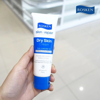 [HÀNG CÔNG TY] Kem dưỡng ẩm giảm đỏ ngứa cho da khô và da kích ứng Rosken Dry Skin Cream (75ml)