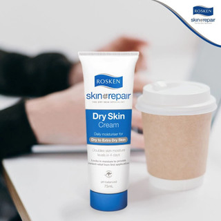 [HÀNG CÔNG TY] Kem dưỡng ẩm giảm đỏ ngứa cho da khô và da kích ứng Rosken Dry Skin Cream (75ml)