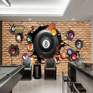 Tranh Billiards Đẹp Mẫu Mã Đa Dạng In Theo Yêu Cầu Trên Vải Lụa Dán Tường Siêu Bền Và Chắc Chắn