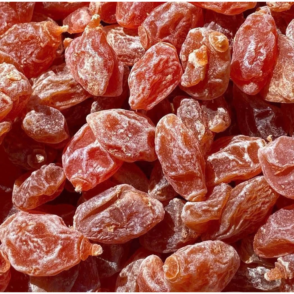 XÍ MUỘI VIÊN Oliu hồng chua chua ngọt ngọt , ko hạt . Trái cây sấy Minh Nhi