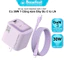 Bộ Sạc Nhanh 30W Basefast GaN3 Cho X/11/12/13/14 Series (Củ Sạc Mini Kèm Cáp Dù Type C to LN)