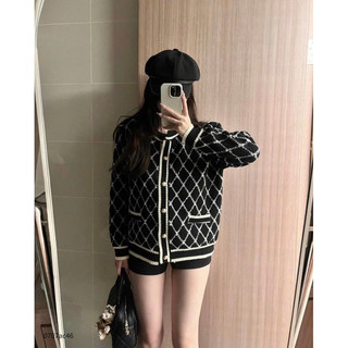 áo khoác len cadigan nữ mùa thu đông