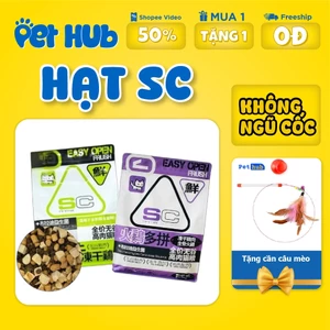 Hạt SC GrainFree 42% Protein Mix Topping, Chà Bông Cho Mèo Mọi Lứa Tuổi | PET HUB