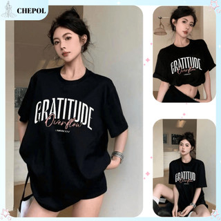 Áo Thun Nữ Chepol Form Rộng, In Overflow, Áo Phông Chất Cotton Co Giãn 4 Chiều Cao Cấp, Mềm Mịn, Có Bigsize-CP_10955