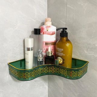 Kệ nhà tắm PET trong suốt không đục lỗ phòng tắm nhà vệ sinh nhà bếp kệ lưu trữ treo tường】