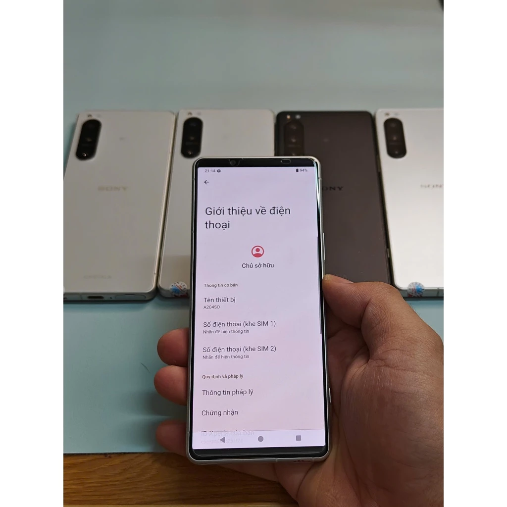 Điện Thoại Sony Xperia 5 Mark IV Nhật – Màn OLED 120Hz, Chip 8 Gen 1, 8GB/128GB, NFC, Pin 5000mAh, V