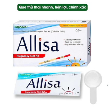 [Che tên] Combo 3 Que thử thai bản to Traphaco, Chính xác test thử thai sớm nhanh Allisa