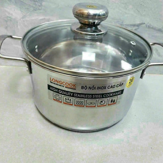 Bộ nồi inox 3 đáy Longcook – Cao cấp, tiện dụng cho mọi gian bếp Dùng Được Bếp Từ Cam Homeware