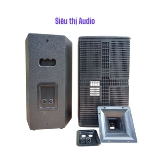 Vỏ thùng loa full đơn bass 30 KP712  hàng loại tốt gỗ MDF - giá 1 đôi tặng kèm họng treble và bông tiêu âm