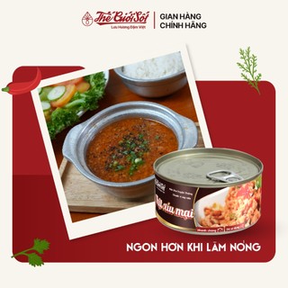 Thịt Kho Tàu, Kho Tiêu, Kho Mắm Ruốc, Xíu Mại Hộp 180 Gram - THẾ GIỚI SỐT - Thịt Hộp Đồ Ăn Liền