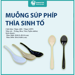 Muỗng súp phíp Việt Nhật cao cấp thìa ăn phở cơm cháo nhà hàng khách sạn ms: 2856 - 2860