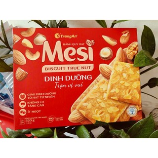 Bánh Quy Hạt Dinh Dưỡng Mesi True Nut Tràng An Thơm Ngon Bổ Dưỡng Có Túi Phù Hợp Làm Quà Tặng Đi Lễ, THÙNG 10 HỘP