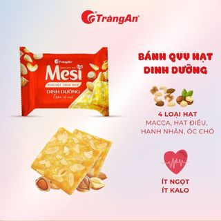 Bánh Quy Hạt Dinh Dưỡng Mesi True Nut Tràng An Thơm Ngon Bổ Dưỡng Có Túi Phù Hợp Làm Quà Tặng Đi Lễ, THÙNG 10 HỘP
