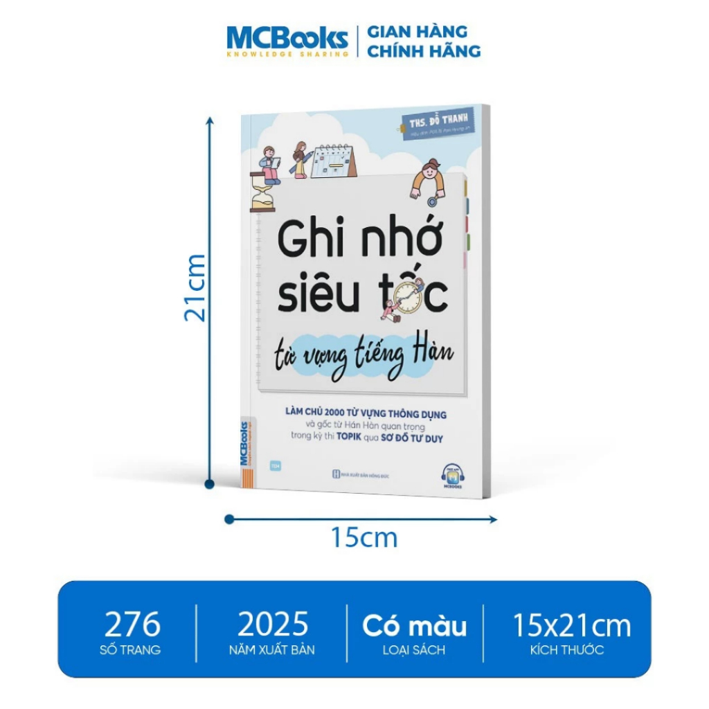 Sách - ÔN THI TOPIK - Combo Ngữ pháp tiếng Hàn thông dụng và Ghi Nhớ Siêu Tốc Từ Vựng tiếng Hàn