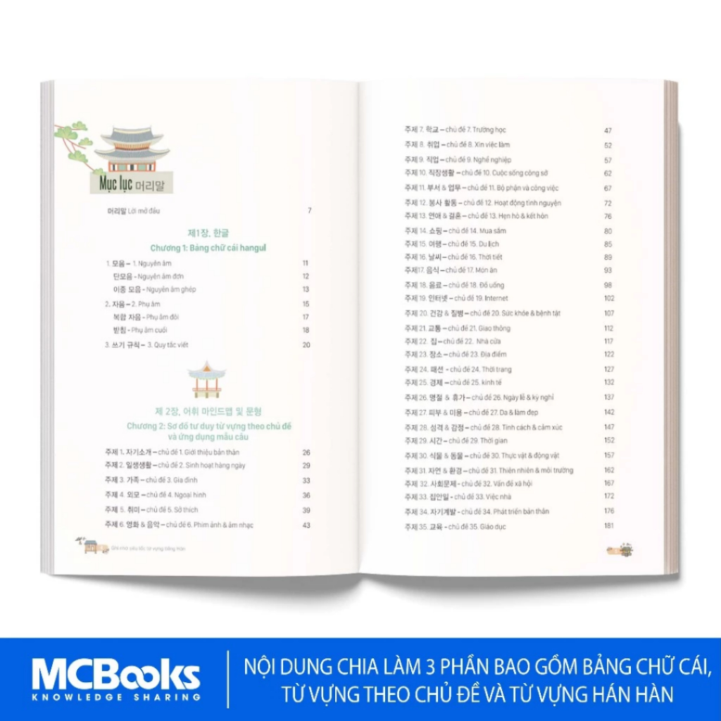 Sách - ÔN THI TOPIK - Combo Ngữ pháp tiếng Hàn thông dụng và Ghi Nhớ Siêu Tốc Từ Vựng tiếng Hàn