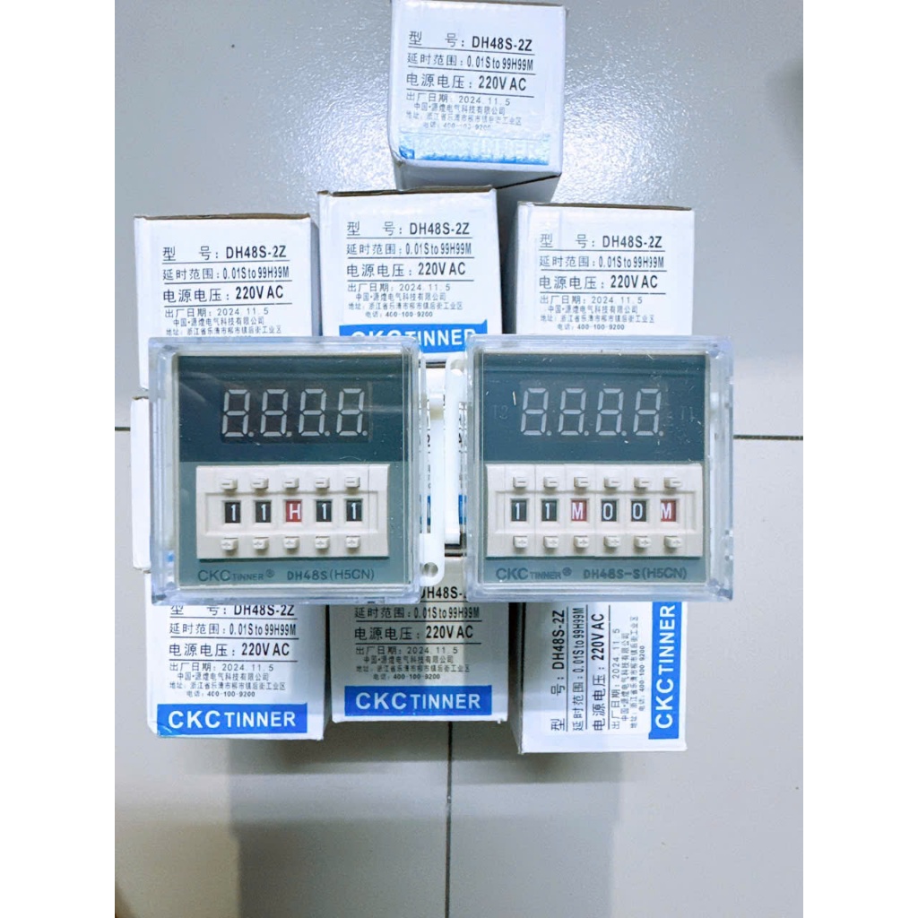 [12V; 24V; 220V] Timer DH48 SS - DH48 1Z - DH48 2Z loại xịn, đồng hồ ...