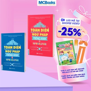 Sách - Combo Chinh phục toàn diện Ngữ pháp tiếng Anh bằng Infographic