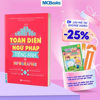 Sách - Chinh phục toàn diện Ngữ pháp tiếng Anh bằng Infographic - Tập 2 - Tặng kèm khóa học