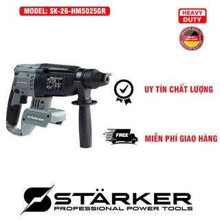 Thân Máy Khoan Bê Tông Dùng Pin STARKER SK-26-HM5025GR - Pin Phổ Thông Makita - Hàng Cao Cấp - Bảo Hành Chính Hãng