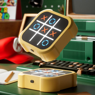 Máy Chơi Game Xếp Hình XO Điện Tử Cầm Tay 3in1 - Nhiều Cấp Độ Chơi Có Hiệu Ứng Âm Thanh Phát Triển Trí Tuệ Cho Bé