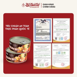 Thịt Kho Tiêu Hộp 180 Gram THẾ GIỚI SỐT Thịt Đóng Hộp Ăn Liền Tiện Lợi Nhanh Chóng Chuẩn Vị