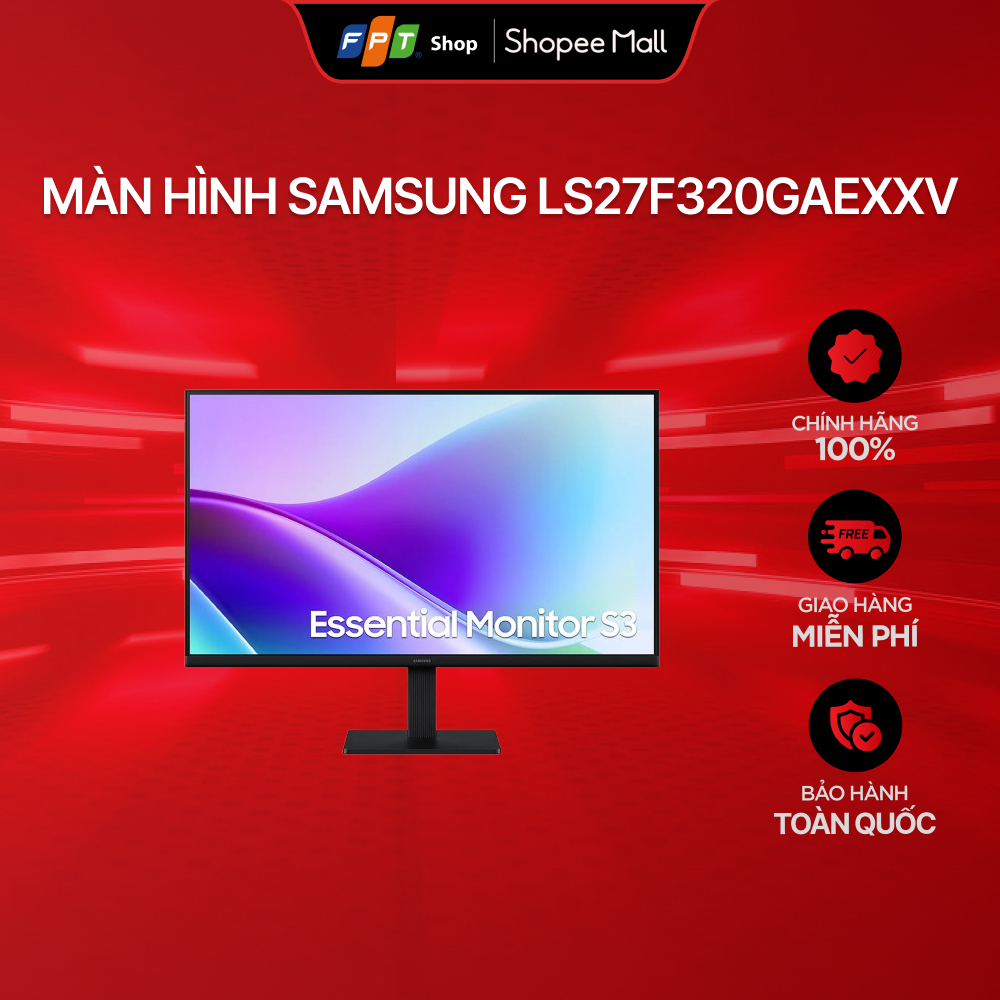 Màn hình Samsung LS27F320GAEXXV/27inch FHD(1920x1080)/IPS 120Hz | BigBuy360 - bigbuy360.vn