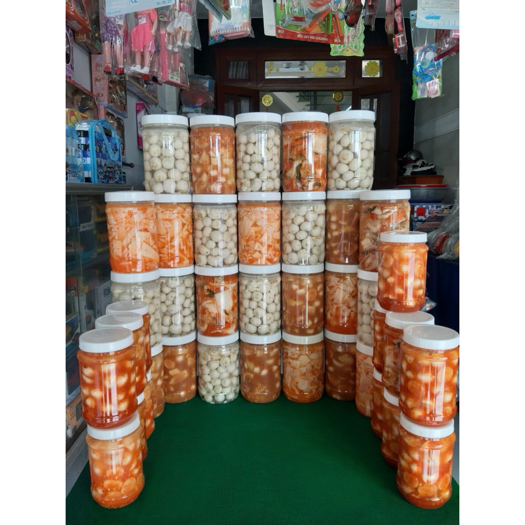 combo 3 hũ cà ph.áo muối chua chuẩn hương vị Thái Bình (3 hũ 1,5kg ko tính nước)