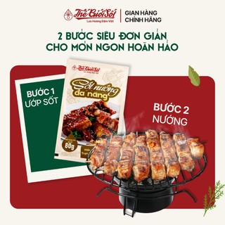 Sốt Ướp Nướng Đa Năng Gói 80 Gram THẾ GIỚI SỐT Gia Vị BBQ Nấu Ăn Hoàn Chỉnh Tiện Lợi Đậm Việt Cao Cấp
