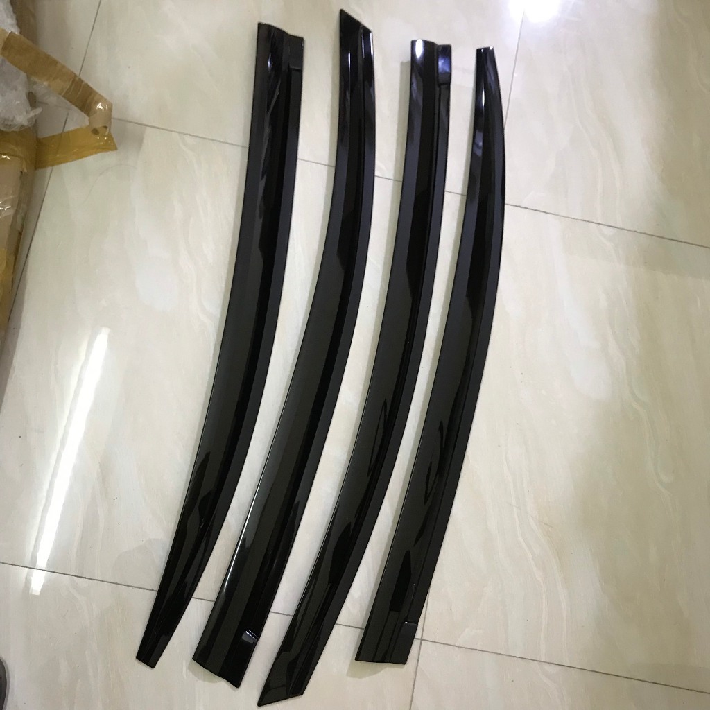 Vè che mưa xe Honda Civic 2006 - 2012, 2013-2016, 2017 - 2021 Nhựa Đen thái cao cấp, dày dặn, sáng bóng