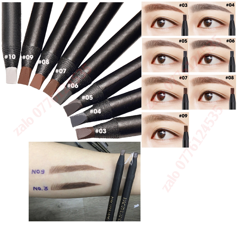 Haozhuang Chì xé kẻ Mày Phẩy Sợi chì cứng lỳ lâu trôi 10g | NHÍM HOUSE