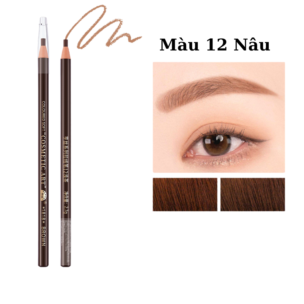 Chì xé kẻ mày mềm COLOURED SOFT COSMETIC ART | NHÍM HOUSE