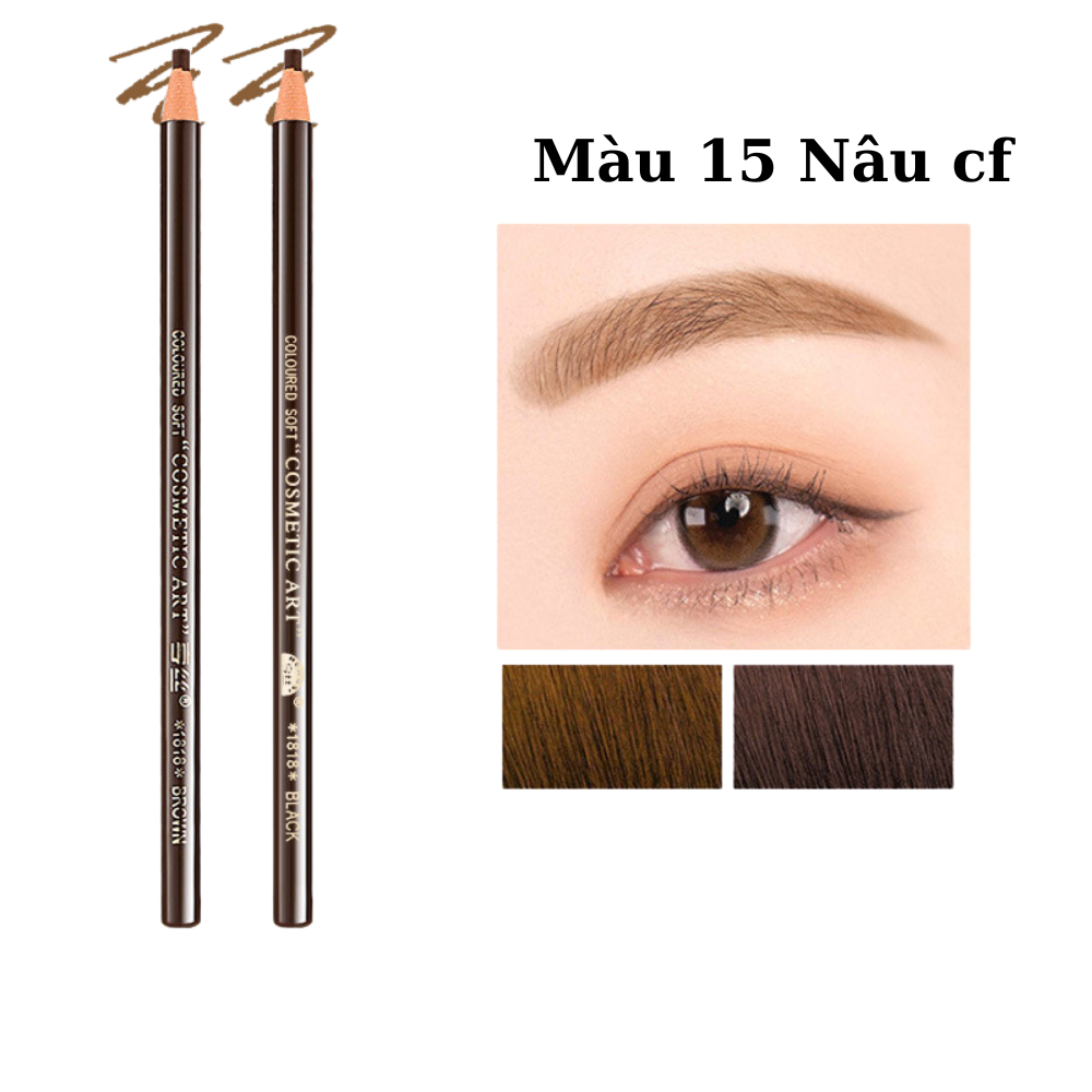 Chì xé kẻ mày mềm COLOURED SOFT COSMETIC ART | NHÍM HOUSE