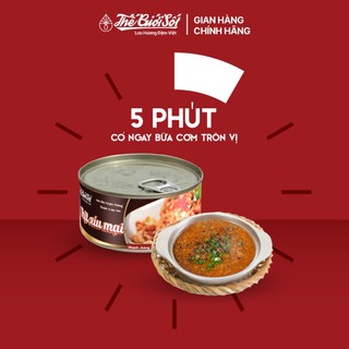 Thịt Xíu Mại Hộp 180 Gram THẾ GIỚI SỐT Thịt Hộp Đồ Hộp Ăn Liền Tiện Lợi Đậm Việt Chuẩn Vị