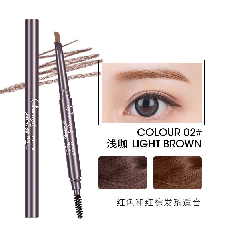 MYONLY Chì Kẻ Mày 2 Đầu (ĐEN) Chống Thấm Nước | NHÍM HOUSE