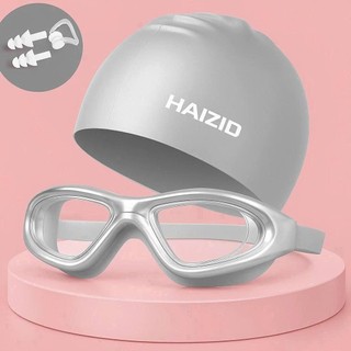 Set 3 Kính Bơi, Mũ Bơi, Nút Bịt Tai & Bịt Mũi Cho Nam, Nữ Mẫu Haizid pk53