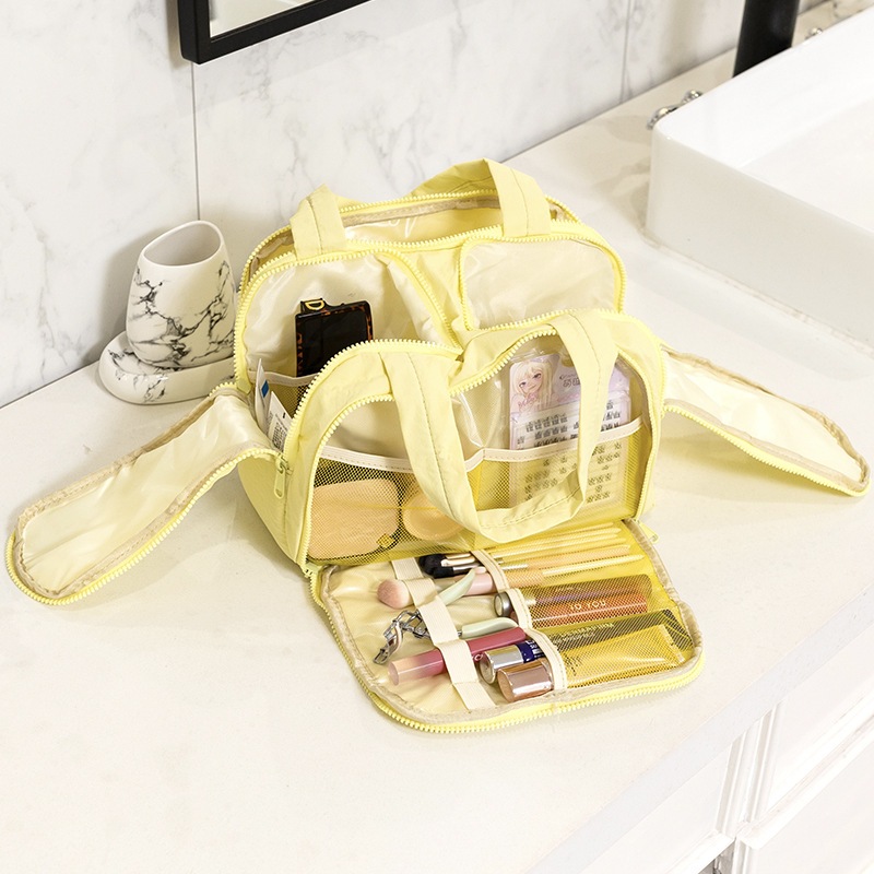 Túi Đựng Mỹ phẩm và đồ Makeup vải washbag du lịch tiện lợi gọn nhẹ | NHÍM HOUSE