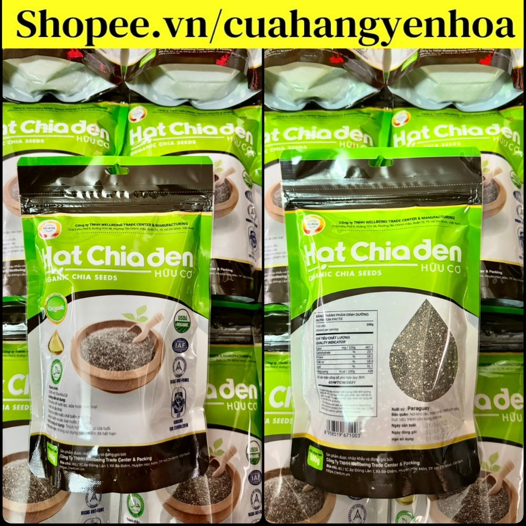 500g/1KG HẠT CHIA ÚC CHIA SEEDS | Shopee Việt Nam